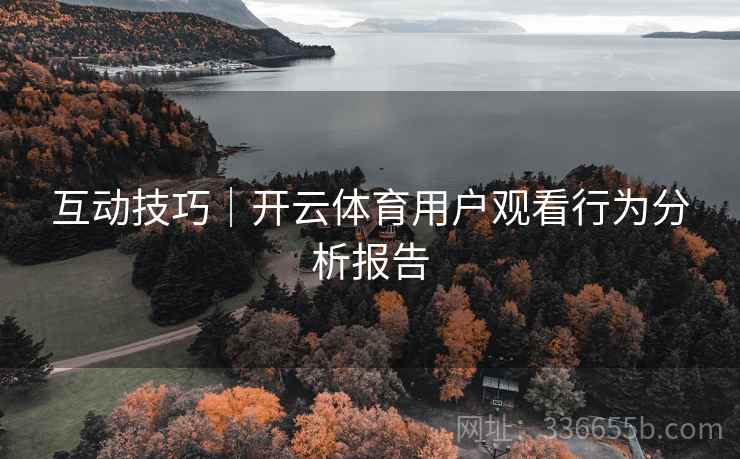 互动技巧｜开云体育用户观看行为分析报告