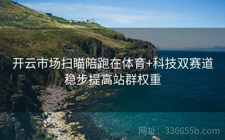 开云市场扫瞄陪跑在体育+科技双赛道稳步提高站群权重