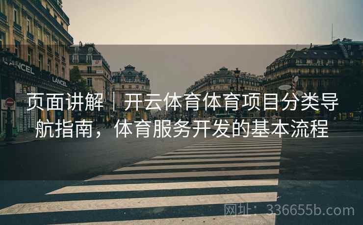 页面讲解｜开云体育体育项目分类导航指南，体育服务开发的基本流程