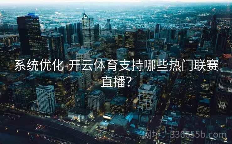 系统优化-开云体育支持哪些热门联赛直播？