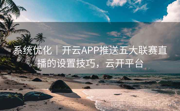 系统优化｜开云APP推送五大联赛直播的设置技巧，云开平台