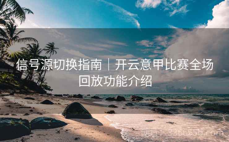 信号源切换指南｜开云意甲比赛全场回放功能介绍